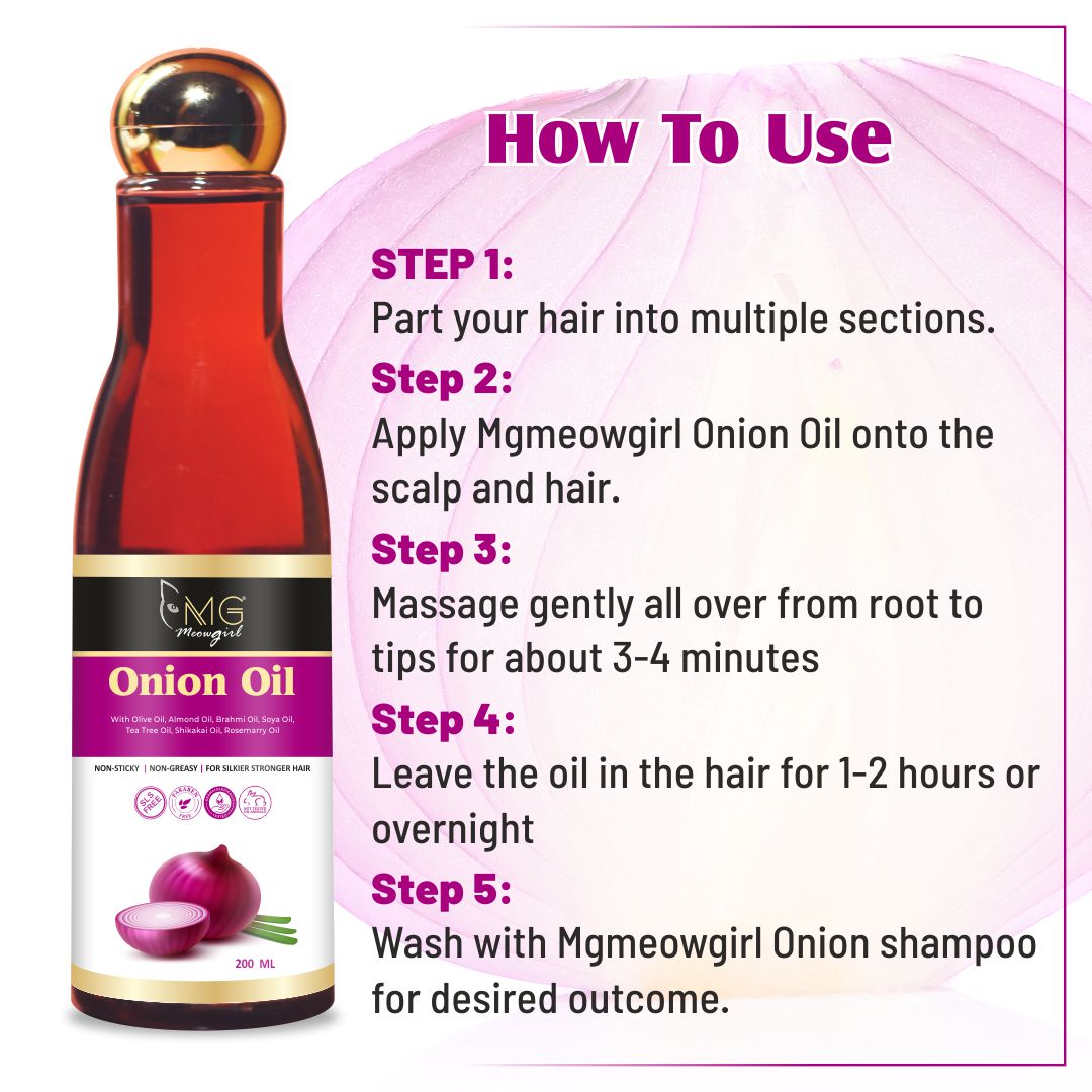 MGmeowgirl Onion Oil